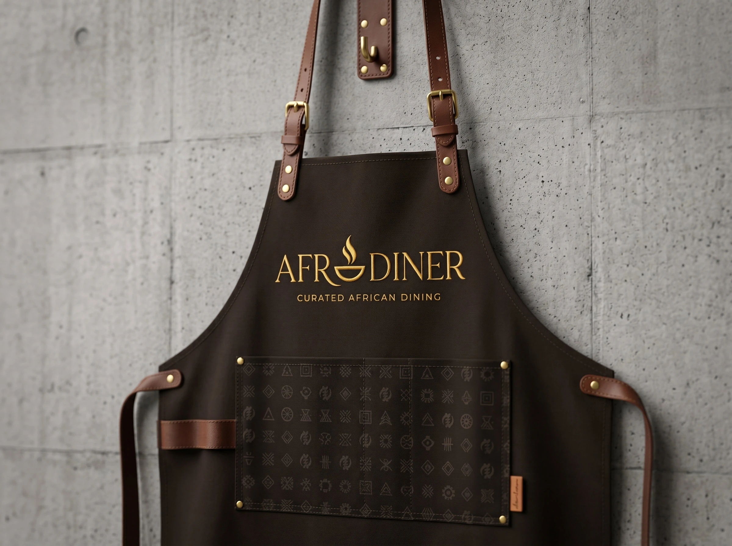 AfroDiner brand identity